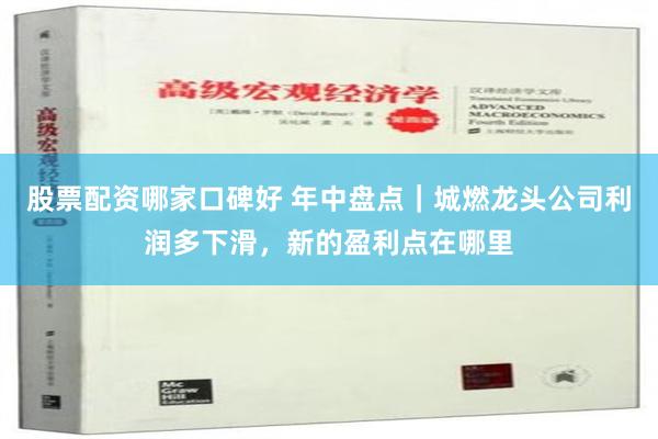 股票配资哪家口碑好 年中盘点｜城燃龙头公司利润多下滑，新的盈利点在哪里