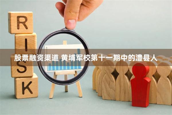 股票融资渠道 黄埔军校第十一期中的澧县人