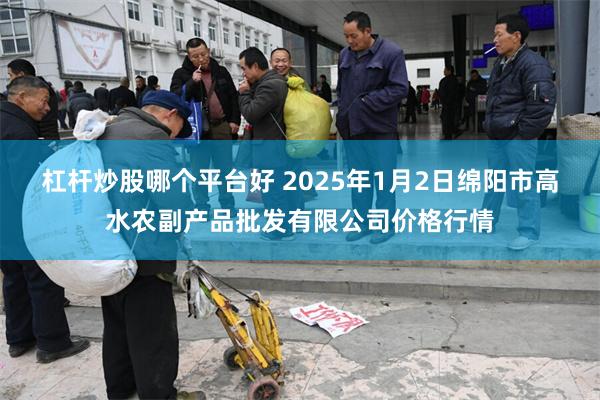 杠杆炒股哪个平台好 2025年1月2日绵阳市高水农副产品批发有限公司价格行情