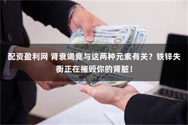 配资盈利网 肾衰竭竟与这两种元素有关？铁锌失衡正在摧毁你的肾脏！
