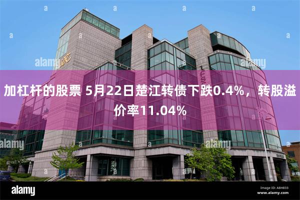 加杠杆的股票 5月22日楚江转债下跌0.4%，转股溢价率11.04%