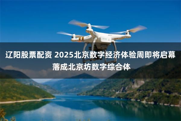 辽阳股票配资 2025北京数字经济体验周即将启幕 落成北京坊数字综合体