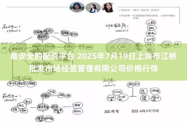 最安全的配资平台 2025年7月19日上海市江桥批发市场经营管理有限公司价格行情