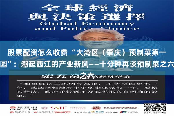 股票配资怎么收费 “大湾区（肇庆）预制菜第一园”：潮起西江的产业新风——十分钟再谈预制菜之六