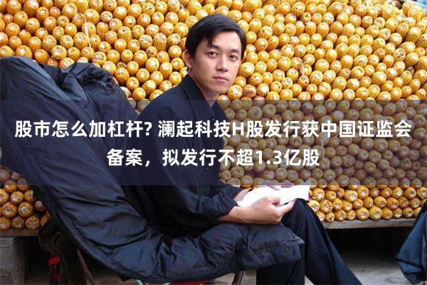 股市怎么加杠杆? 澜起科技H股发行获中国证监会备案，拟发行不超1.3亿股