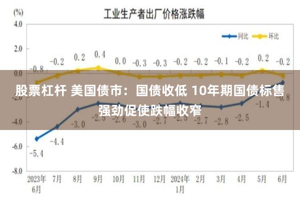 股票杠杆 美国债市：国债收低 10年期国债标售强劲促使跌幅收窄
