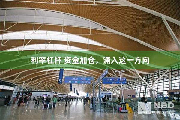 利率杠杆 资金加仓，涌入这一方向