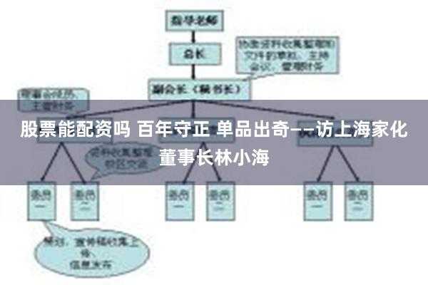股票能配资吗 百年守正 单品出奇——访上海家化董事长林小海