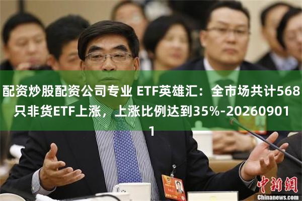 配资炒股配资公司专业 ETF英雄汇：全市场共计568只非货ETF上涨，上涨比例达到35%-20260901