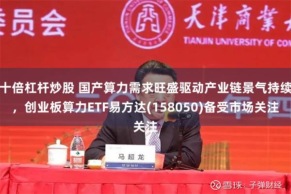 十倍杠杆炒股 国产算力需求旺盛驱动产业链景气持续，创业板算力ETF易方达(158050)备受市场关注