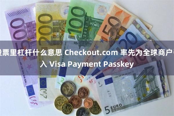 股票里杠杆什么意思 Checkout.com 率先为全球商户引入 Visa Payment Passkey